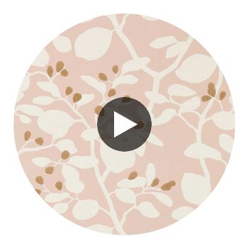 Ardisia Positano/Sailcloth/ Gold | Harlequin UK Circular Swatch | Harlequin