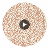 Atoll Bronze/ Sailcloth | Harlequin UK Circular Swatch | Harlequin