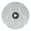 Aurelia French Grey/Silver | Harlequin UK Circular Swatch | Harlequin
