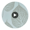 Leaf Sky/Gilver | Harlequin UK Circular Swatch | Harlequin