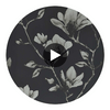 Lotus Onyx/Silver | Harlequin UK Circular Swatch | Harlequin