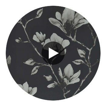 Lotus Onyx/Silver | Harlequin UK Circular Swatch | Harlequin