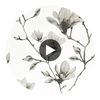 Lotus Ivory/Gilver | Harlequin UK Circular Swatch | Harlequin