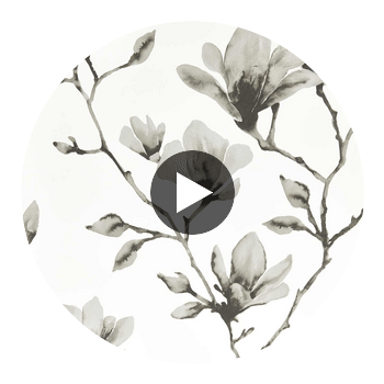 Lotus Ivory/Gilver | Harlequin UK Circular Swatch | Harlequin