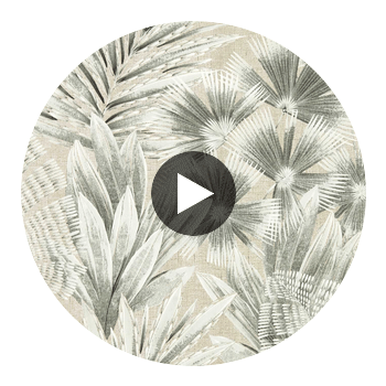 Matupi Gilver/ Ebony | Harlequin UK Circular Swatch | Harlequin