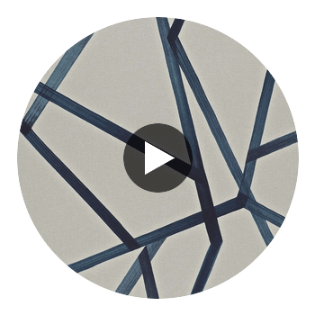 Sumi Linen/Indigo | Harlequin UK Circular Swatch | Harlequin