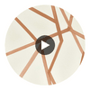 Sumi Linen/Copper | Harlequin UK Circular Swatch | Harlequin