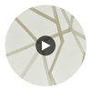 Sumi Oyster/Gilver | Harlequin UK Circular Swatch | Harlequin