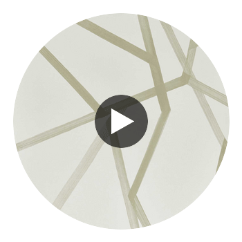 Sumi Oyster/Gilver | Harlequin UK Circular Swatch | Harlequin
