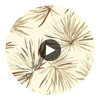Aucuba Bronze/Sediment/Pearl | Harlequin UK Circular Swatch | Harlequin