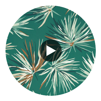 Aucuba Forest/Copper | Harlequin UK Circular Swatch | Harlequin