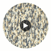 Fade Ink/Bronze | Harlequin UK Circular Swatch | Harlequin