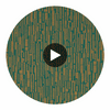 Series Forest/Copper | Harlequin UK Circular Swatch | Harlequin