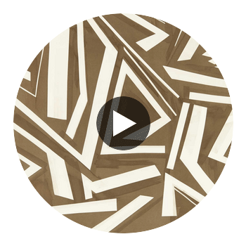 Transverse Bronze | Harlequin UK Circular Swatch | Harlequin
