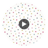 Bon Bon Raspberry/Grape/Blossom | Harlequin UK Circular Swatch | Harlequin