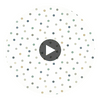 Bon Bon Gilver/Duck Egg/Denim | Harlequin UK Circular Swatch | Harlequin