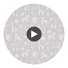 Funky Jungle Stone | Harlequin UK Circular Swatch | Harlequin