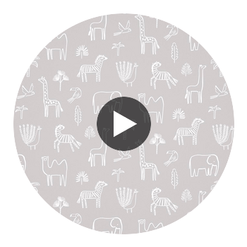 Funky Jungle Stone | Harlequin UK Circular Swatch | Harlequin