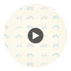 Go Go Retro Aqua And White | Harlequin UK Circular Swatch | Harlequin