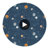 Out Of This World Solar | Harlequin UK Circular Swatch | Harlequin