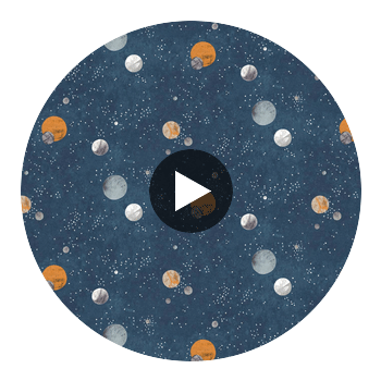Out Of This World Solar | Harlequin UK Circular Swatch | Harlequin