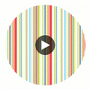 Rush Strawberry Sailor Blue Apple And Neutrals | Harlequin UK Circular Swatch | Harlequin