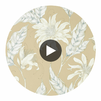 Ananda Gold | Harlequin UK Circular Swatch | Harlequin