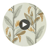 Llenya Honey/Jet/Jute | Harlequin UK Circular Swatch | Harlequin