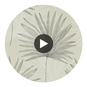 Mitende Pewter/Chalk | Harlequin UK Circular Swatch | Harlequin