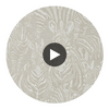 Nirmala Platinum/Chalk | Harlequin UK Circular Swatch | Harlequin