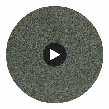 Anthology Brutalist Stripe Charcoal/Brass | Harlequin UK Circular Swatch | Harlequin