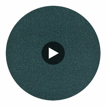 Anthology Brutalist Stripe Emerald/Kingfisher | Harlequin UK Circular Swatch | Harlequin