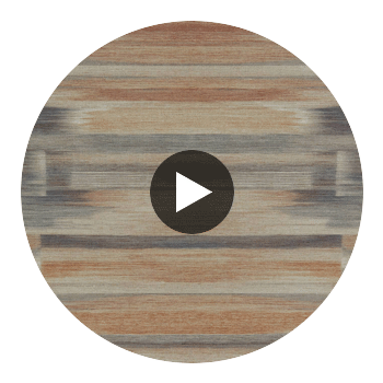 Anthology Refraction Copper/Slate | Harlequin UK Circular Swatch | Harlequin