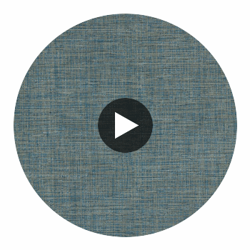 Anthology Seri Raphia Saphire | Harlequin UK Circular Swatch | Harlequin