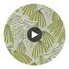 Foxley Fern Stone | Harlequin UK Circular Swatch | Harlequin