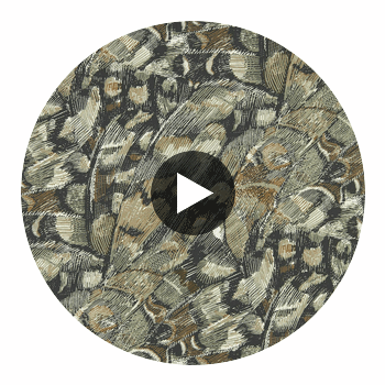 Lamina Onyx/Bronze | Harlequin UK Circular Swatch | Harlequin