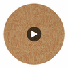 Tessen Copper | Harlequin UK Circular Swatch | Harlequin