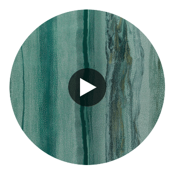 Anthology Vitruvius Chrysocolla / Apatite | Harlequin UK Circular Swatch | Harlequin