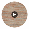 Affinity Rust/Sky | Harlequin UK Circular Swatch | Harlequin
