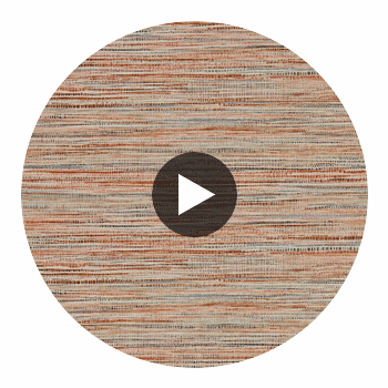 Affinity Rust/Sky | Harlequin UK Circular Swatch | Harlequin