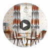 Axal Rust | Harlequin UK Circular Swatch | Harlequin