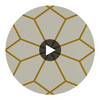 Axal Litchen | Harlequin UK Circular Swatch | Harlequin