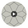 Axal Slate | Harlequin UK Circular Swatch | Harlequin