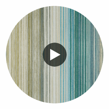 Spectro Stripe Emerald/Marine | Harlequin UK Circular Swatch | Harlequin