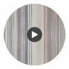 Spectro Stripe Steel/Blush | Harlequin UK Circular Swatch | Harlequin