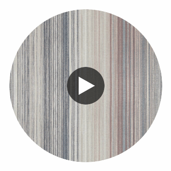 Spectro Stripe Steel/Blush | Harlequin UK Circular Swatch | Harlequin