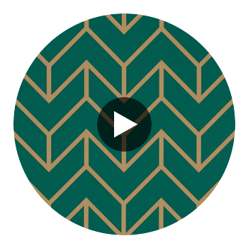 Tessellation Teal/Gold | Harlequin UK Circular Swatch | Harlequin