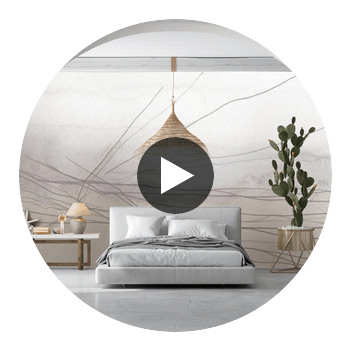 Wallcovering | Sarah Rowland | Architectural Wallcoverings Circular Swatch | Koroseal