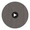Threaded Charcoal Gray | Architectural Wallcoverings Circular Swatch | Koroseal