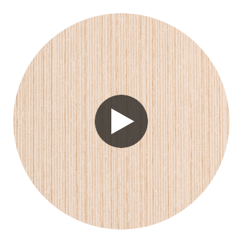 Threaded Crème Beige | Architectural Wallcoverings Circular Swatch | Koroseal